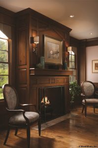 Woodland Meadows Fireplace by Brookhaven