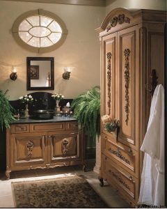 Cabernet Bathroom by Wood-Mode
